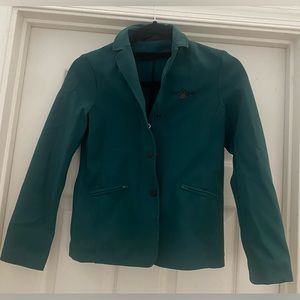 Cavalleria Toscana Girl's riding GP jacket  Made in Italy Size 10.
